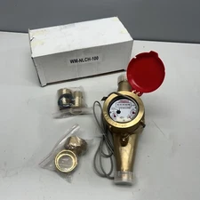 Assured Automation WM-NLCH-100 Brass Mechanical Water Meter