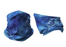 Cooling Microfiber Polyester Neck Gaiter Face Mask, UPF 50 UV Protection