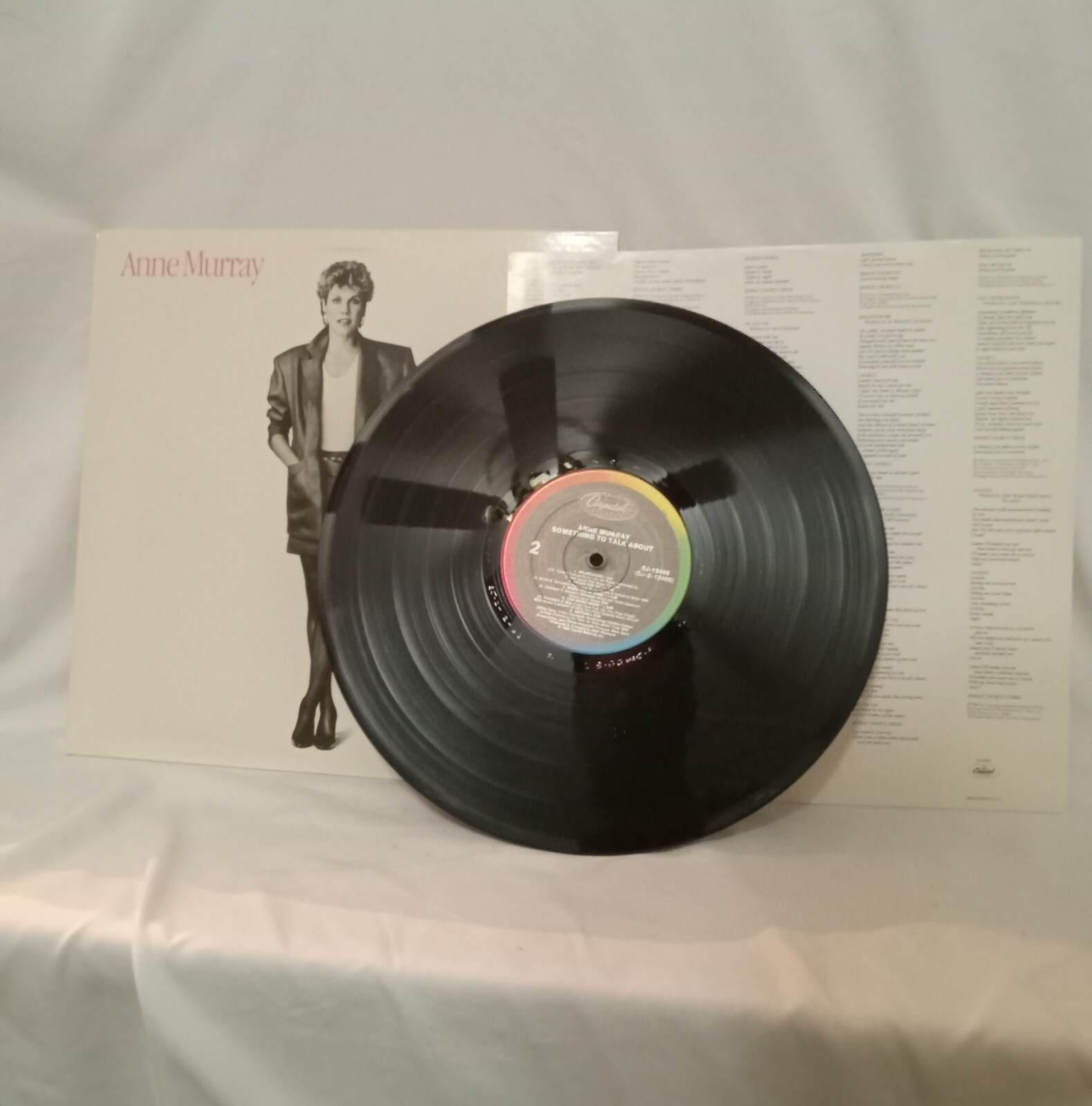 Anne Murray Something to Talk About 1986 Vinyl LP Capitol SJ-12466 Record Album