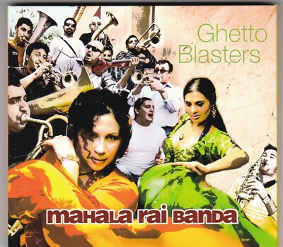 MAHALA RAI BANDA - GHETTO BLASTERS - CD ALBUM DIGIPACK - NEU!