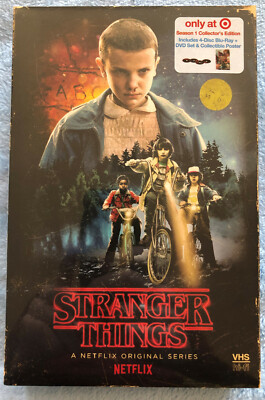 Stranger Things Season 1 Blu-ray DVD Target Collector's Edition NEW SEALED MINT