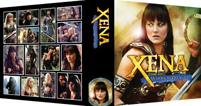 XENA WARRIOR PRINCESS Custom 3-Ring Binder Photo Album LUCY LAWLESS / O'CONNOR