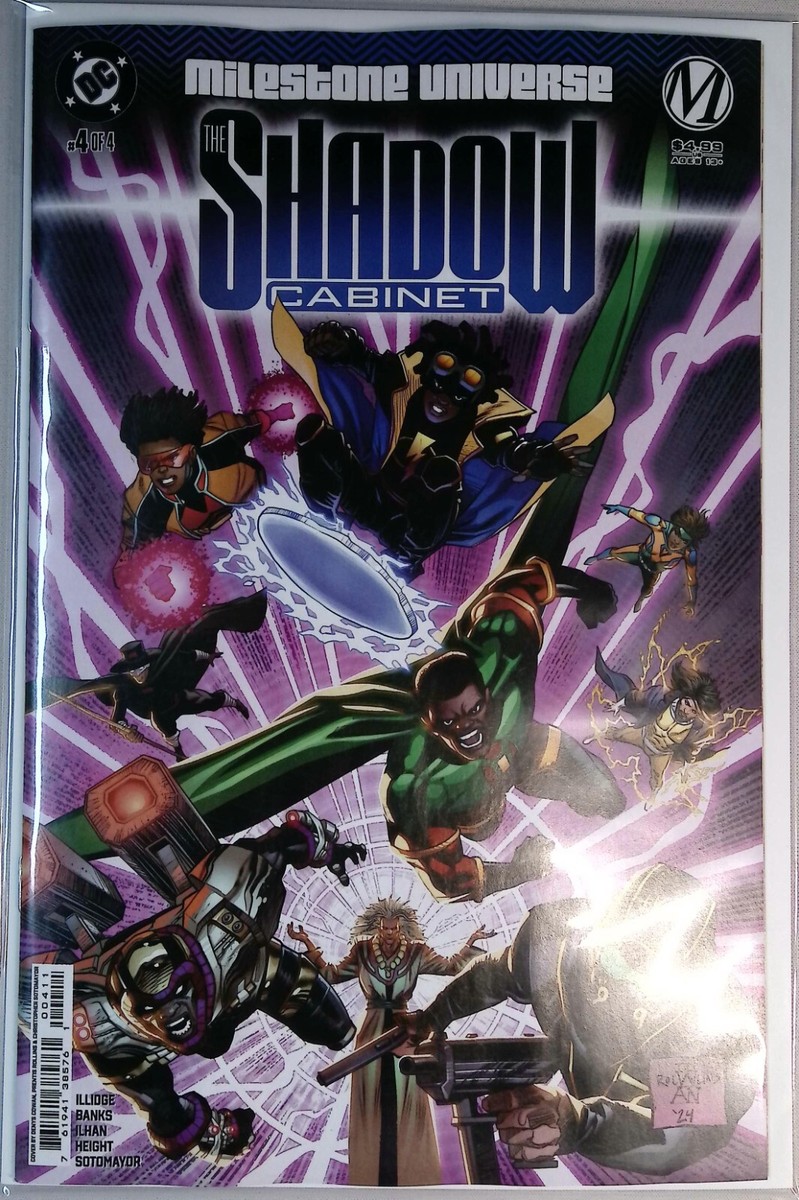 MILESTONE UNIVERSE THE SHADOW CABINET #4 (OF 4) CVR A DENYS COWAN
