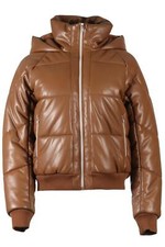 Alo Yoga Padded Faux Leather Jacket Small