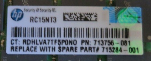 Micron MT36KSF2G72PZ-1G6E1HE 713756-081 715284-001 16GB PC3-12800 CL11 240P RAM  - Picture 4 of 4