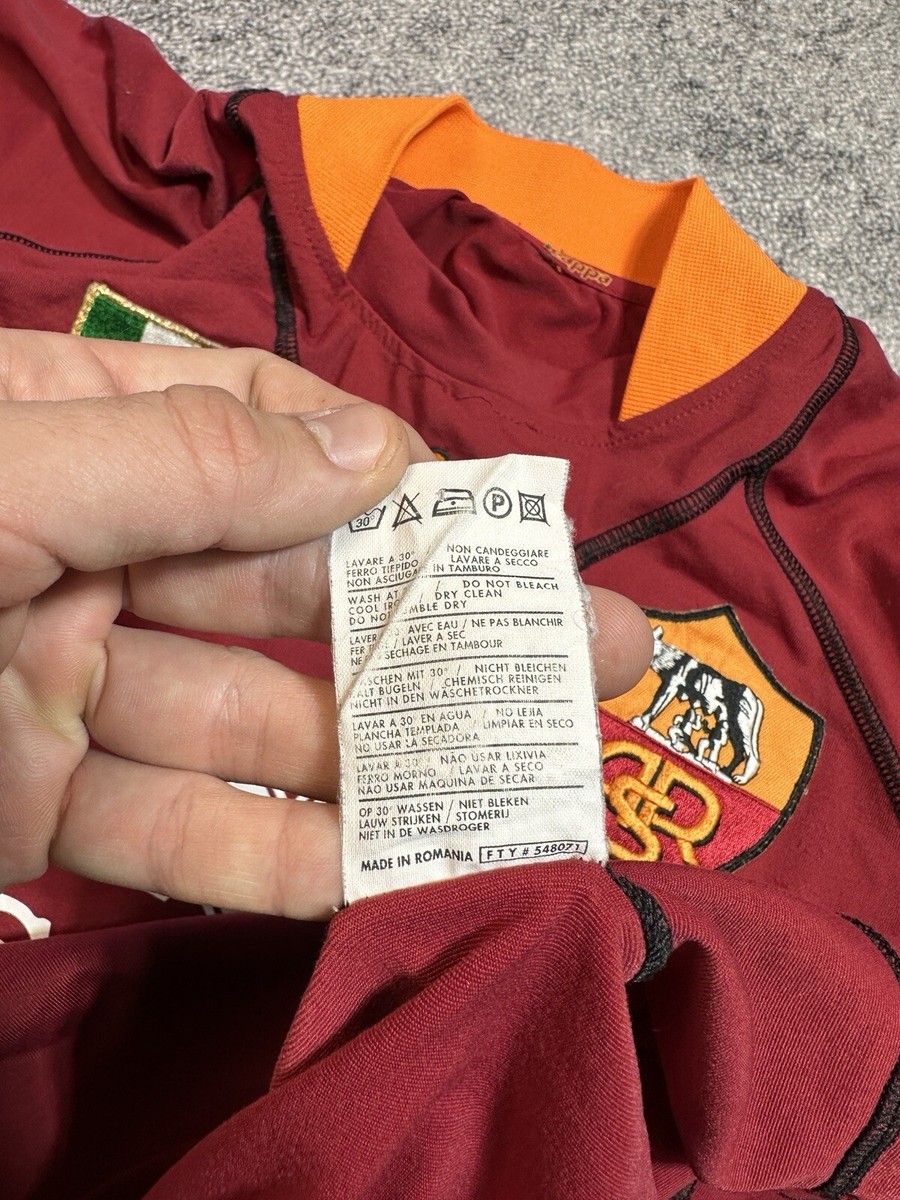 Vintage AS Roma 7 Kappa Ina ASSITALIA scudetto L Blokecore