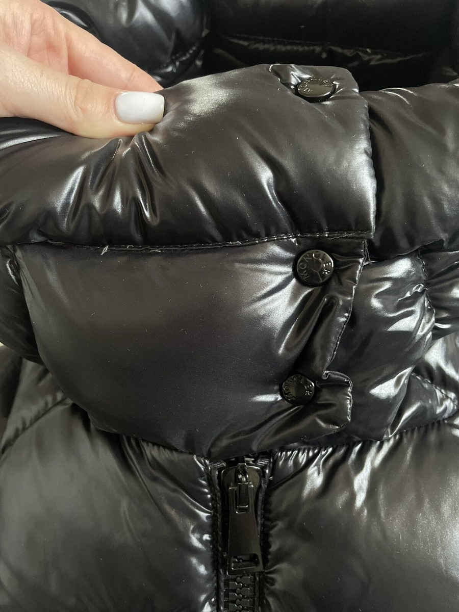 Moncler Akebia Hooded Puffer Jacket Black Size 1 | eBay