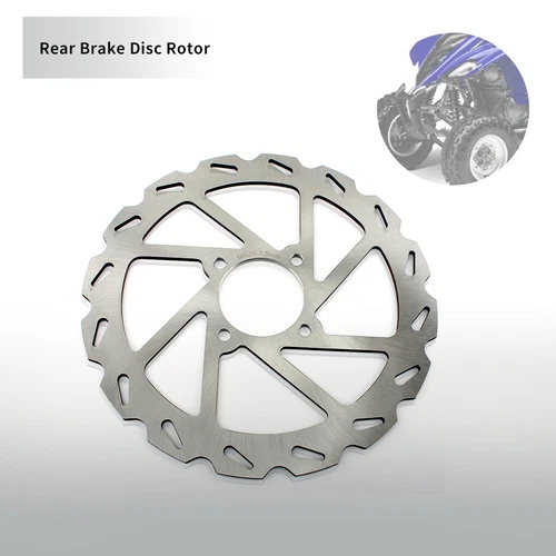 Rear Brake Disc Rotor For Yamaha Warrior 350 YFM350X YFM 350X 1990 1991 92-2004