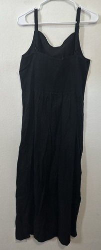 Old Navy Black Fitted Stretch Back Maxi Dress XL Tall - Picture 4 of 6