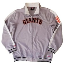 San Francisco Giants Track Jacket Mens XL Official Stitches MLB Merchandise