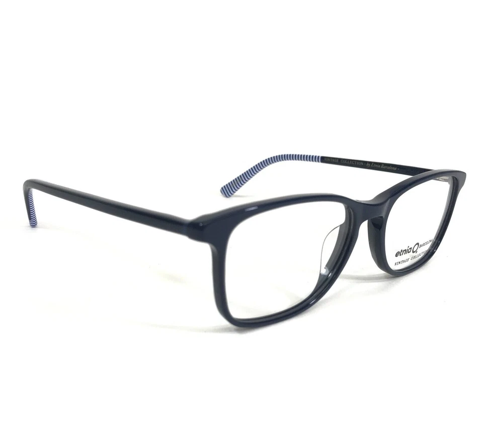 Monturas de gafas Etnia Barcelona NORREBRO BL azul cuadrado borde completo 51-16-140 Foto 3 de 4