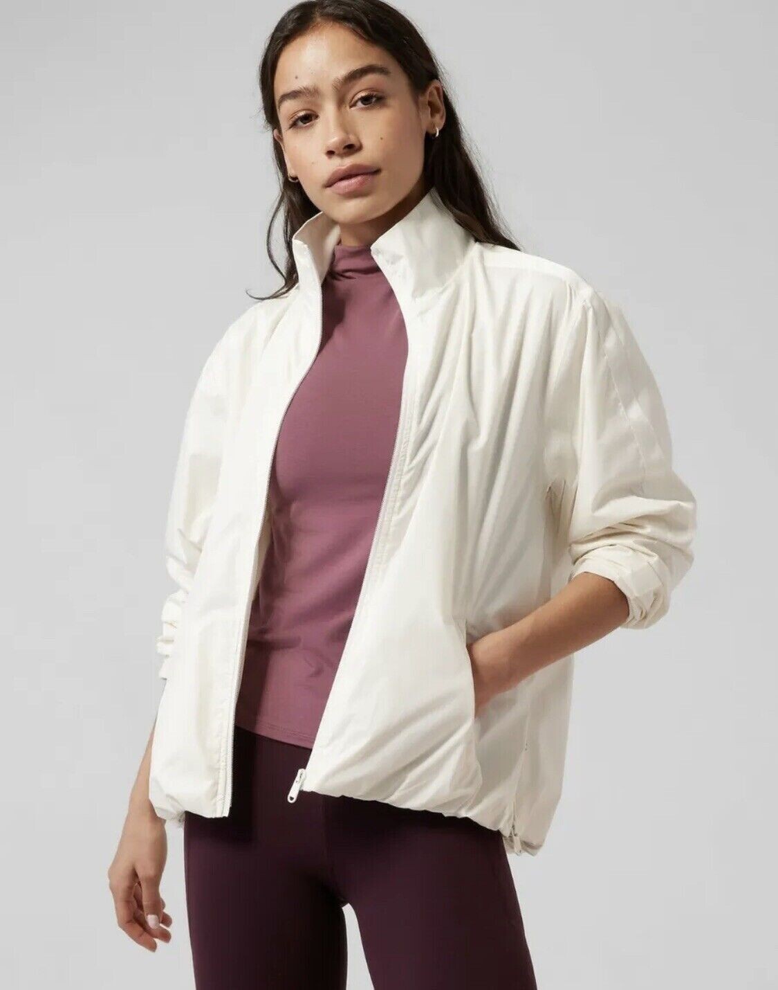 Athleta Sightseer Lace Jacket 3X Magnolia White 986265 eBay