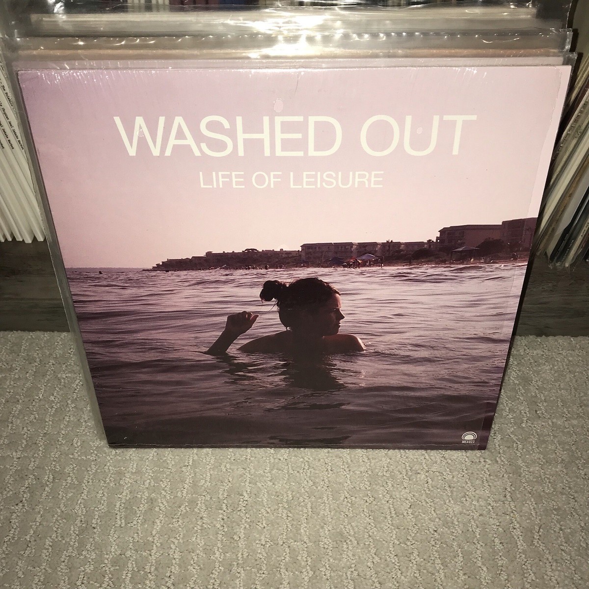 Original NM Washed Out PURPLE VINYL Life Of Leisure Limited