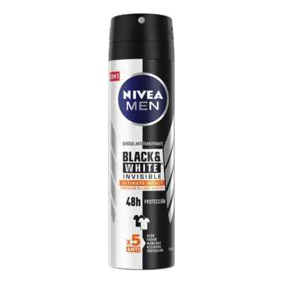 2 x NIVEA MEN  invisible black & white ultimate 150ml  ML each