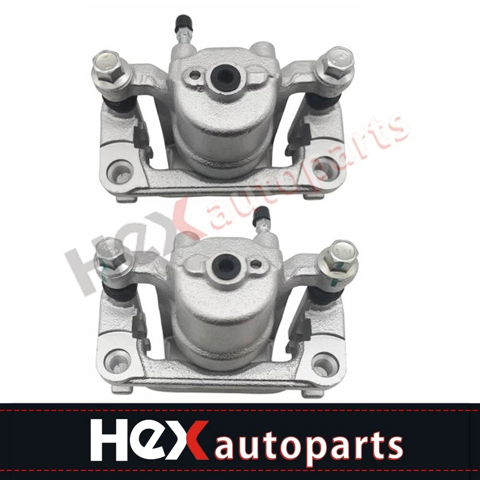 一对适用于 2003 2004 年 2005 年日产 350Z 英菲尼迪 G35 后制动卡钳带支架 — 第 4/4 张图片