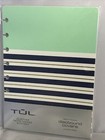 TUL Discbound Notebook Covers, Junior Size, Mint Stripes, Pack of 2 Covers