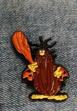 CAPTAIN CAVEMAN ENAMEL PIN-SHIP ALL THE PINS YOU BUY FOR $4.99-VISIT OUR STORE