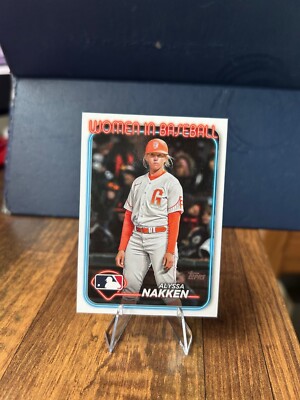 2024 Topps Women in Baseball - Alyssa Nakken #WIB-4