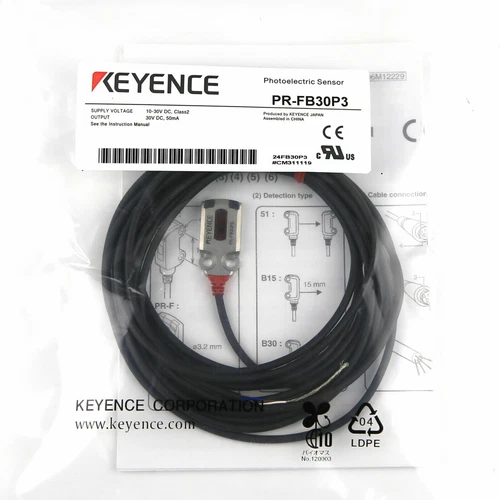 100% New Original KEYENCE PR-FB30P3 Photoelectric Switch Sensor - Picture 1 of 2