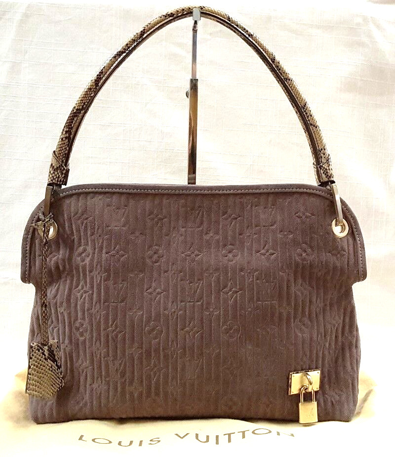 Louis Vuitton Whisper PM Suede Python Limited Edi… - image 2