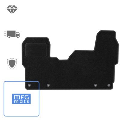 Fussmatten für Ford Transit V FL Bj. 2006-2014 ANTHRAZIT Fußmatten Autoteppiche