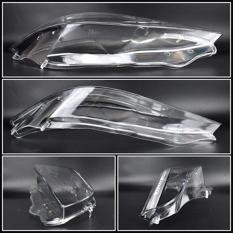 Paar Klar Scheinwerferglas Streuscheibe Satz mit LED für BMW 5er E60 E61 08-10 - Bild 4 von 4