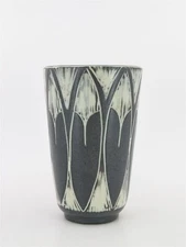 MCM Eva & Johannes Andersen Danish Modern Ceramic Vase 5.5" tall