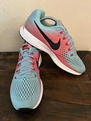 Air Zoom Pegasus 34 MICA Blue/Pink-Sport Fuchsia Women's
