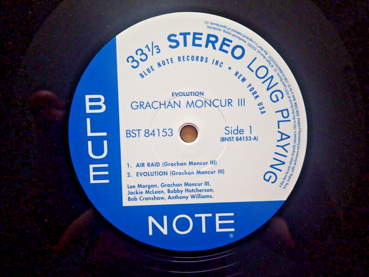 Grachan Moncur III “Evolution” Blue Note ST - 84153 LP Vinyl