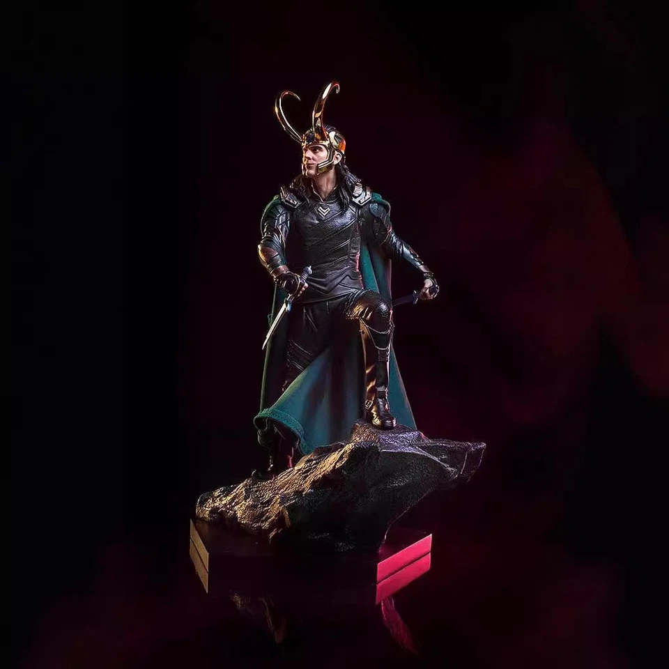 1/10 Thor: Ragnarok Loki Película Escena de Batalla Estatua Figura Modelo Colección Juguetes Foto 2 de 4