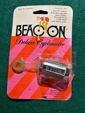 Vintage Beacon Cyclometer NOS Bicycle Odometer 40350001 27" Wheel made in Italy