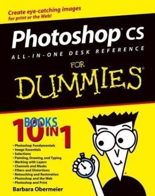 Photoshop CS All-in-One Desk Reference For Dummies Obermeier, Barbara paperback