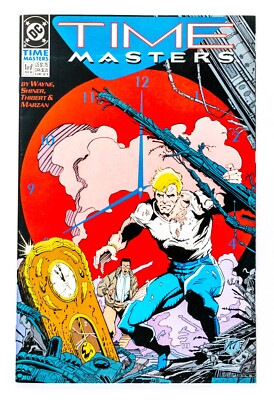Time Masters #1 (1990 DC) Rip Hunter Booster Gold Art Thibert, Bob ...