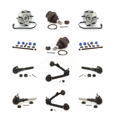 Upper Arm Lower Ball Joint Outer Inner Tie Rod  Link Front Kit (12Pc) For F