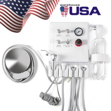 Dental Portable Turbine Unit Work with Air Compressor with Weak Suction 2/4Hole