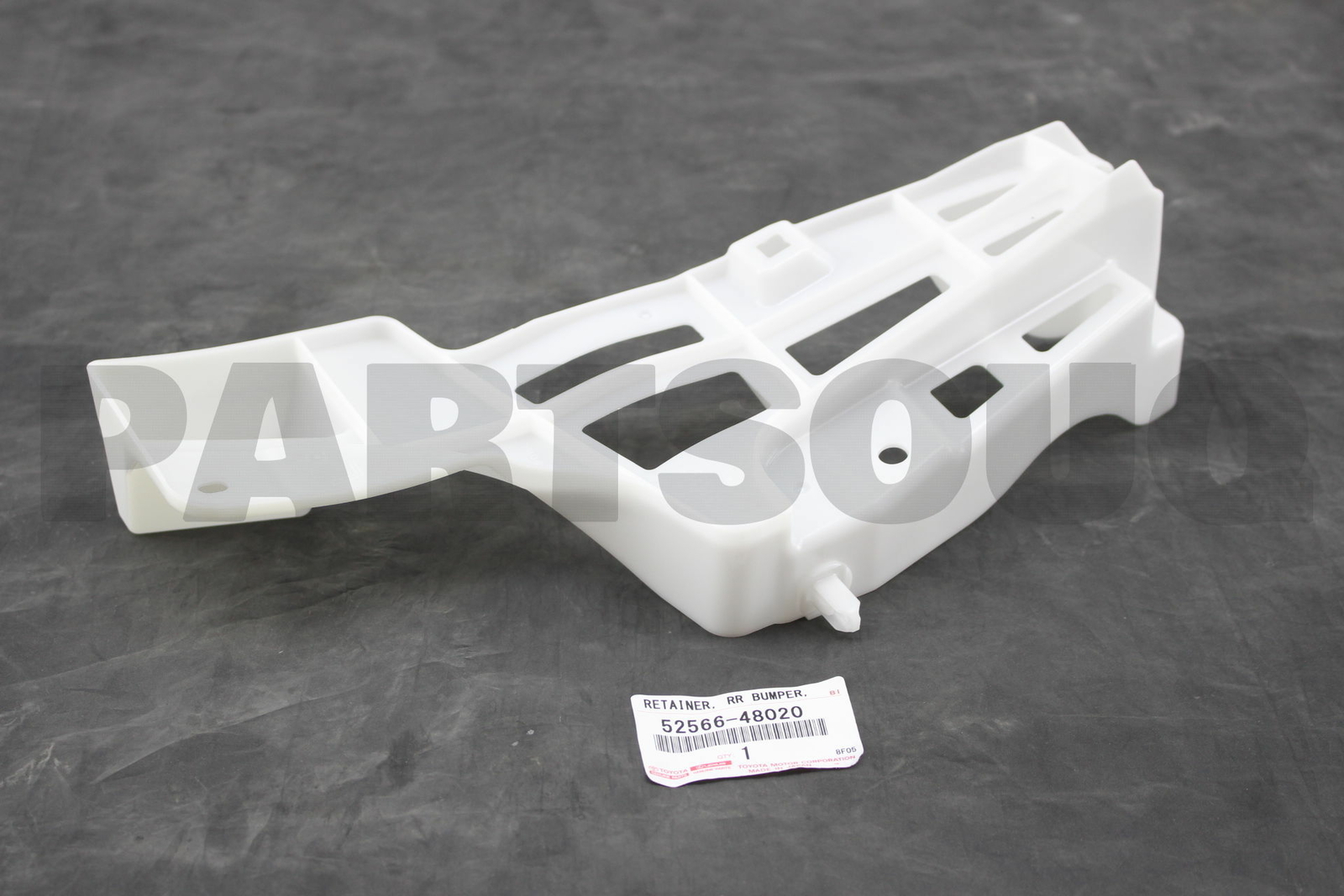 5256648020 Genuine Toyota RETAINER, REAR BUMPER, LOWER LH 52566  