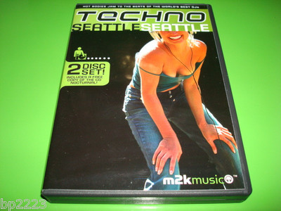 TECHNO SEATTLE (2004) DVD, 2-DISC SET, Hot Bodies, DJ Beats NEW