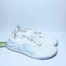 Hike Footwear Lorax Active Outdoor Hiking Barefoot Shoes Blue White Size 6 EU 36