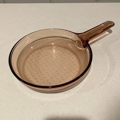 VISIONS Corning Ware  7'' SKILLET  Frying Pan Waffle Bottom Made in France