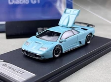 ED SH 1:64 Blue Diablo GT 1998 Racing Sports Model Diecast Collect Car