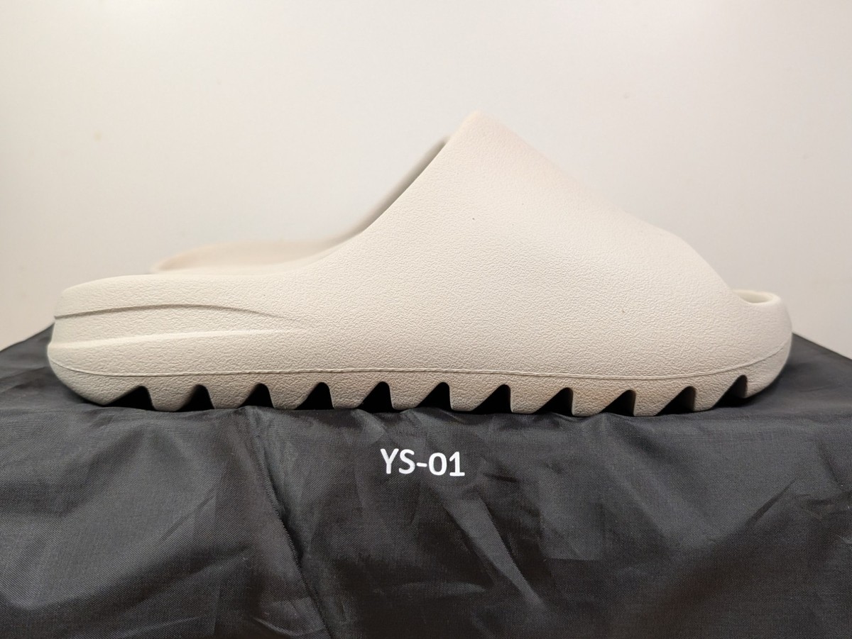Yeezy Slide YS-01 Cream Men's Sz 9 100% Authentic With Drawstring