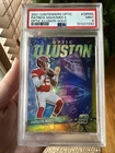 2021 Panini Contenders Optic Cable Patrick Mahomes II Illusion Gold/10 #OIPMA