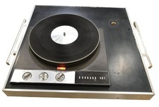 Garrard 401 Turntable 50Hz Idler Drive Working Cabinet One Foot Missing 100V