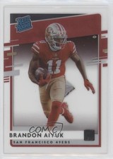 2020 Panini Chronicles Clearly Donruss Rated Rookie Brandon Aiyuk #RR-BA k6j