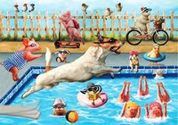 Puzzle (500 T.) VerrüCkte Poolparty (Eurographics) Neu/Ovp