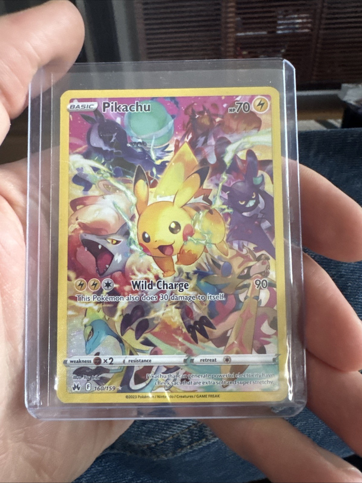 Pikachu 2023 Sword & Shield: Crown Zenith #160/159 Holo (Secret) Price  Guide - Sports Card Investor