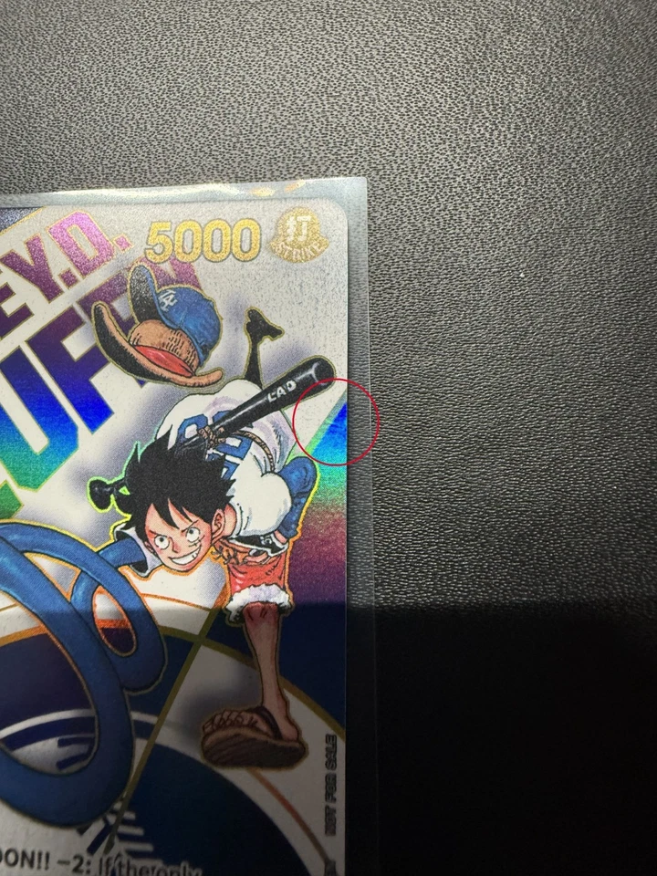 2025 ONE PIECE PROMO EB02 010 DODGERS X ONE PIECE NIGHT MONKEY D LUFFY SEE PHOTO - Image 2 of 4