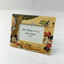 Walt Disney World Graphic Wood Photo Frame New