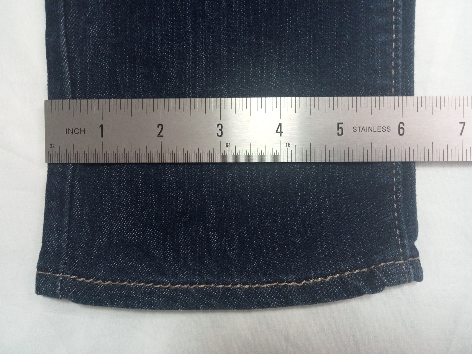 Levi's 712 dark wash straight leg jeans #straightlegjeans W27 L30 thumbnail 7