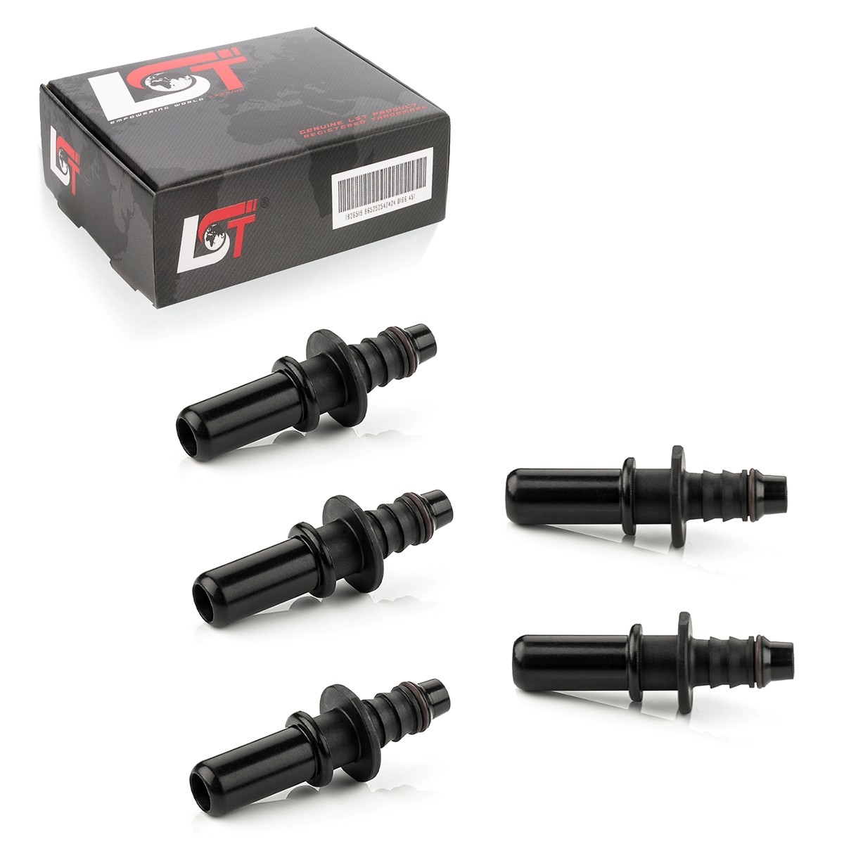 5x counterpart quick coupling straight fuel line 11.8 x 8 for ALFA ROMEO
